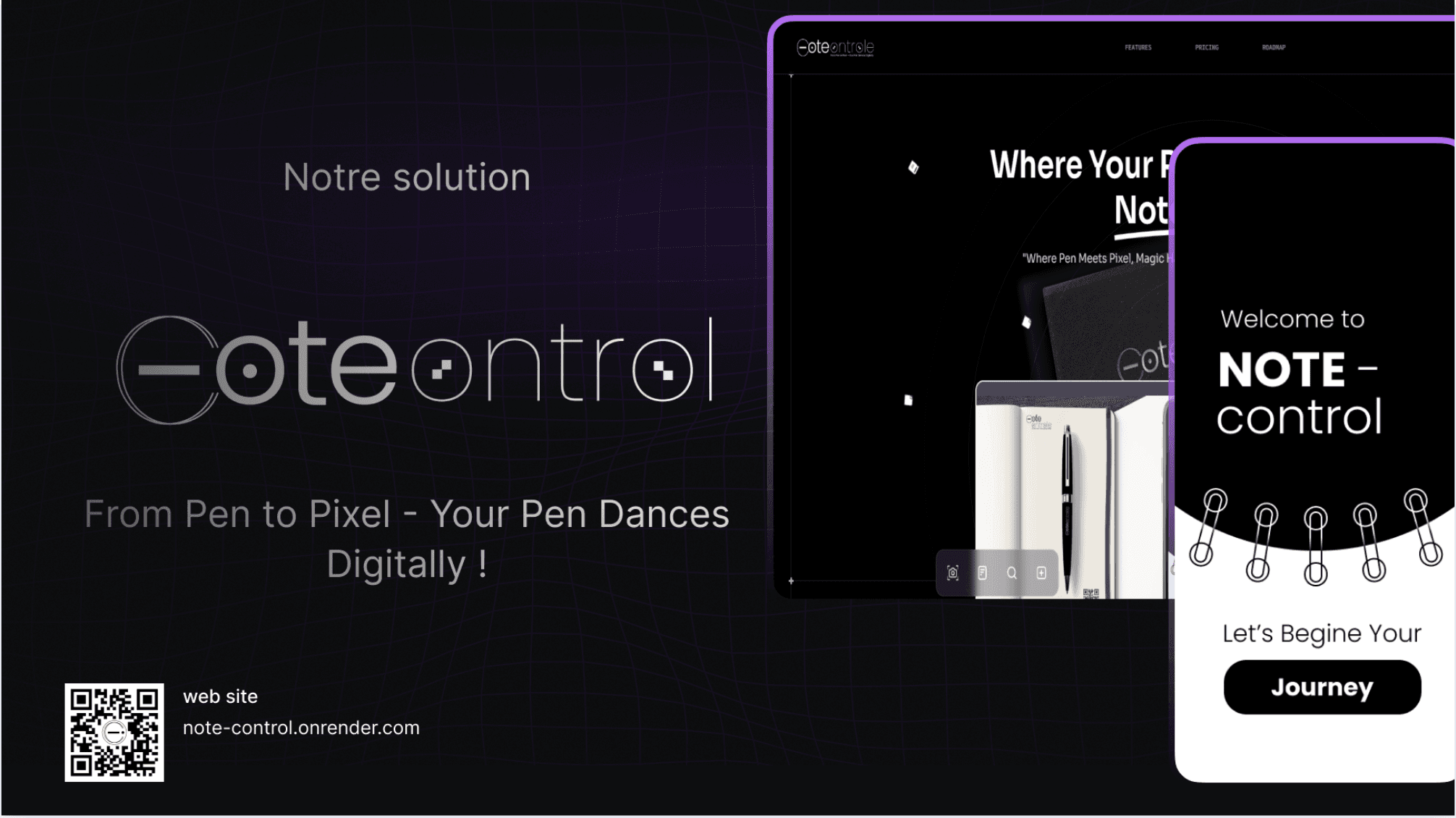 Note-Control - Smart Hybrid Notebook
